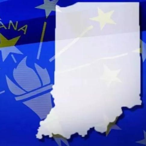 Indiana state flag generic